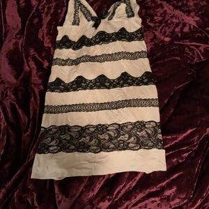 Small pink and black Victoria Secret top